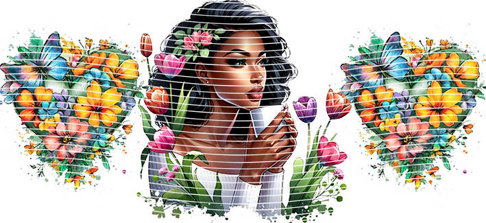 16oz Sunflower Girl-SU-120